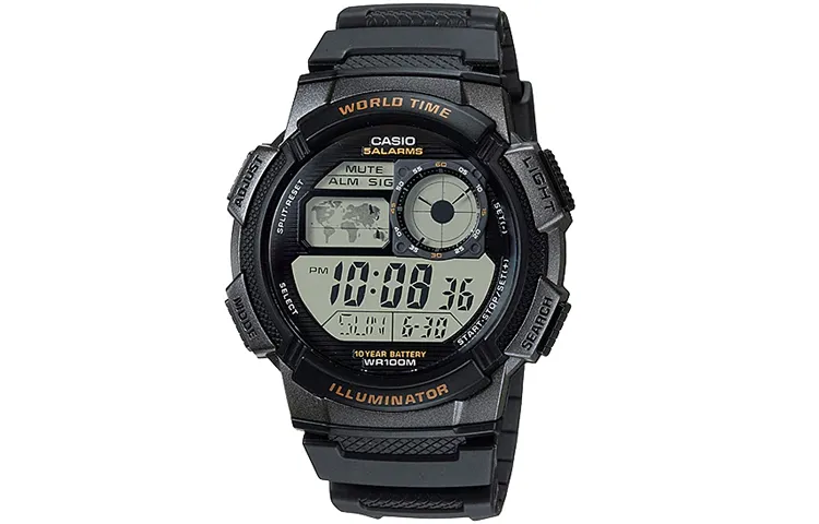 CASIO Men YOUTH Black Watch AE-1000W-1A