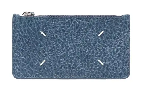 Maison Margiela Calfskin Wallet Women's Blue