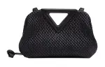 Bottega Veneta Sheepskin Clutch Women's Black