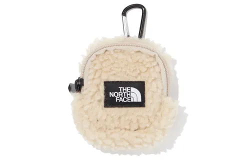 THE NORTH FACE Sherpa Charm Bag, Earphone Case Unisex Khaki