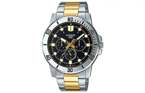 CASIO Men Standard Series Black Watch MTP-VD300SG-1E