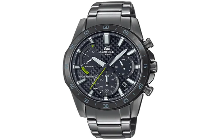 CASIO Men EDIFICE Black Watch EQS-930DC-1A