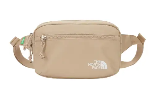 THE NORTH FACE 1.8L Small Square Camera Shoulder Bag, Crossbody Bag, Sling Bag, Outdoor Fanny Pack Polyester Khaki
