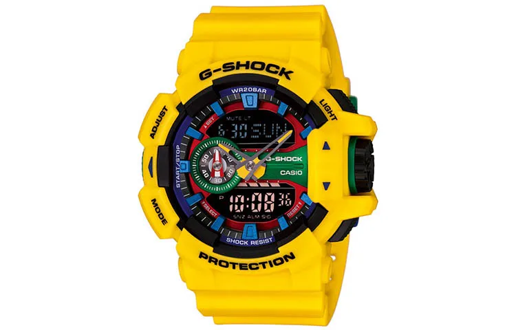 CASIO Women's Liquid Crystal/Analog Dual Display Series Watch GA-400-9A