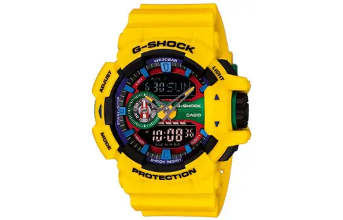 CASIO Women's Liquid Crystal/Analog Dual Display Series Watch GA-400-9A