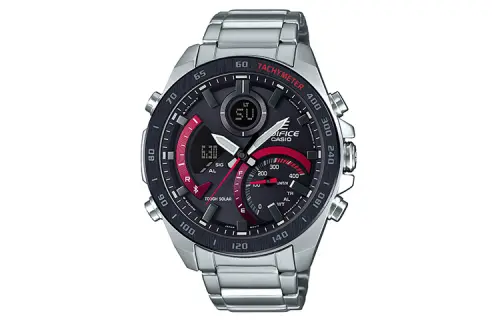 CASIO Men EDIFICE Black Watch ECB-900DB-1A