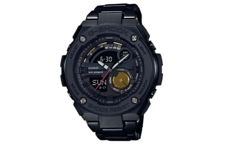 CASIO Men G-STEEL Series Black Watch GST-200RBG-1ER