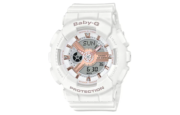 CASIO Women's BABY-G Gold Watch BA-110RG-7APR