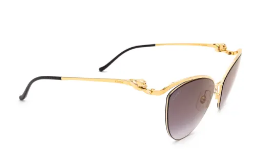 Cartier Sunglasses Women's Gold