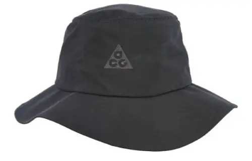 Nike Polyester Bucket Hats Unisex Smoke Gray