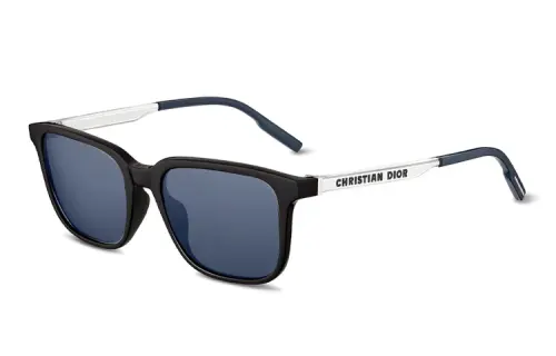 DIOR Plate Frame Round Sunglasses Unisex