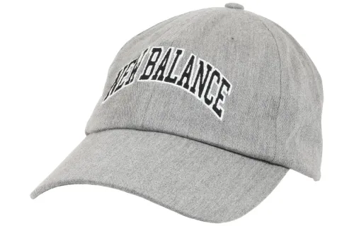 New Balance Cotton Baseball Caps Unisex Gray