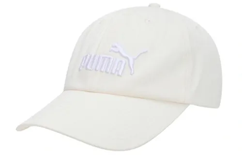 PUMA Cotton Baseball Caps Unisex White