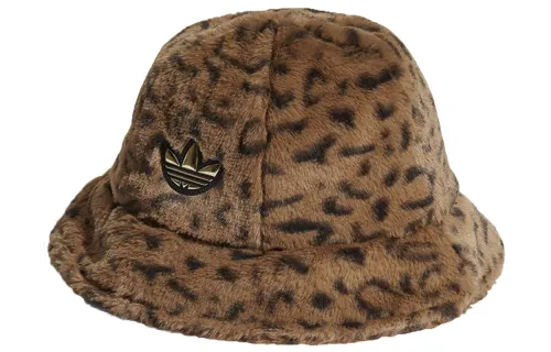 Adidas Originals Polyester Bucket Hats Unisex Brown