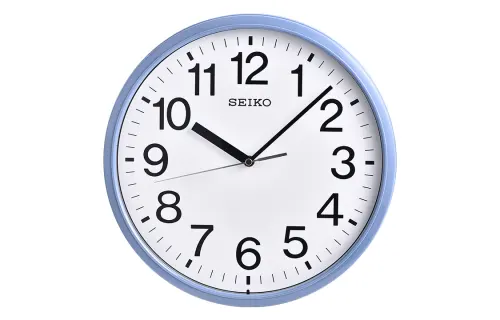 Japan Seiko 12-inch clock simple home living room bedroom digital creative atmospheric wall clock QXA756L