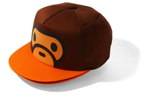 A BATHING APE Cotton Baseball Caps Kids'