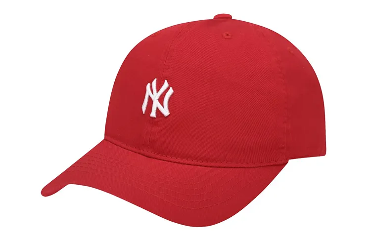 MLB Cotton Baseball Caps Unisex Red