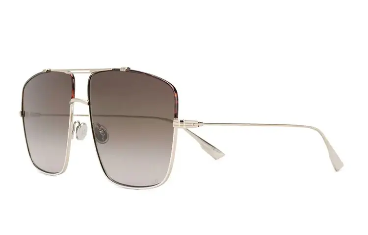 DIOR Sunglasses Men's Brown