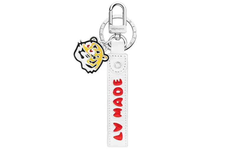 LOUIS VUITTON X Nigo Lv Made Dragonne Bag Charm And Key Holder