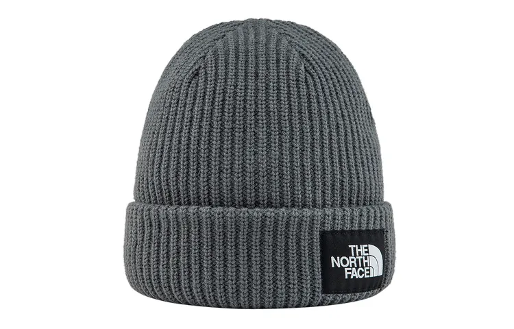THE NORTH FACE Acrylic, Polyester Beanies Unisex Dark Gray