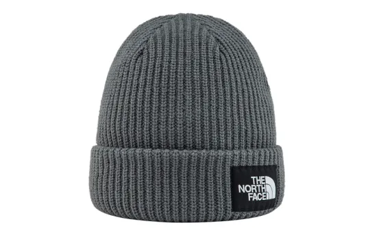 THE NORTH FACE Acrylic, Polyester Beanies Unisex Dark Gray
