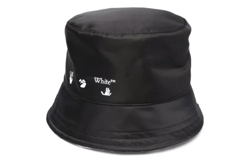 OFF WHITE Bucket Hat Women's Black