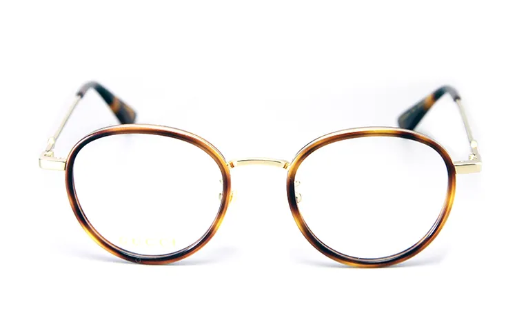 GUCCI Versatile Oval Prescription Glasses Unisex