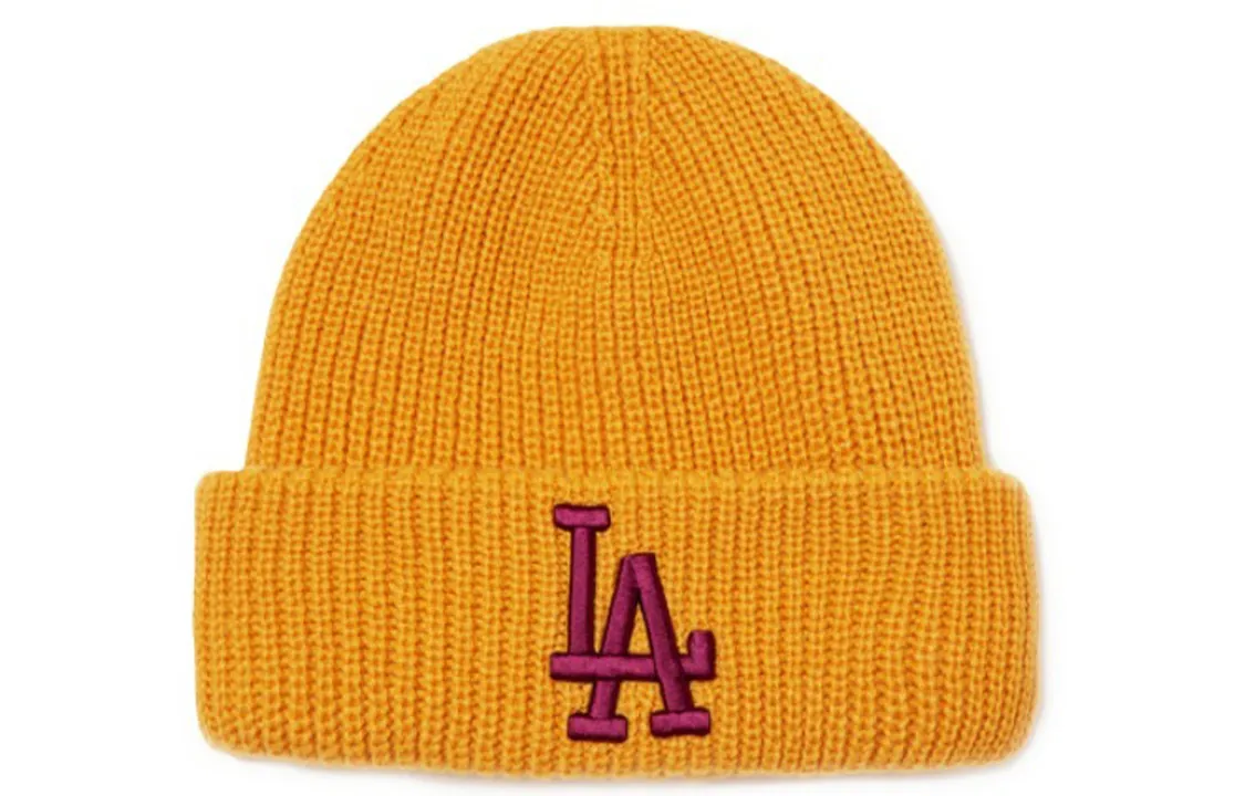 MLB Acrylic Beanies Unisex Orange