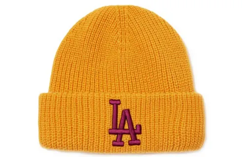 MLB Acrylic Beanies Unisex Orange