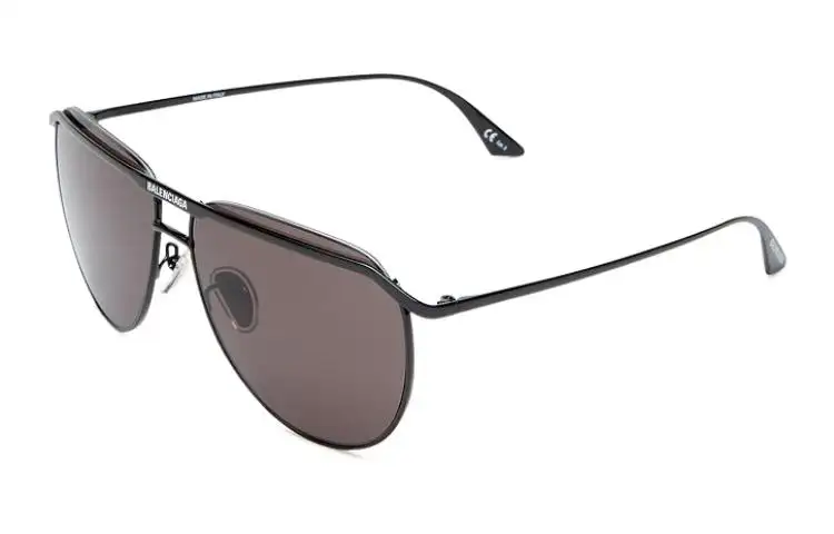 Balenciaga Fashion Trend Aviator Sunglasses Unisex