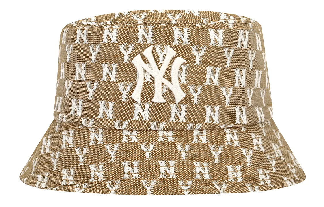 MLB Polyester Bucket Hats CPHV Unisex Khaki