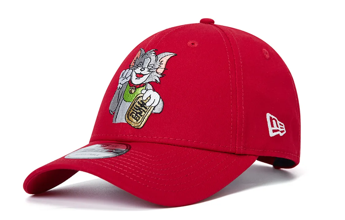 New Era Cotton Baseball Caps Unisex Red