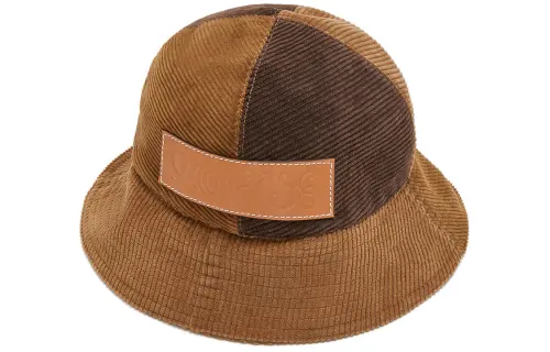 LOEWE Bucket Hats Unisex Dark Gold