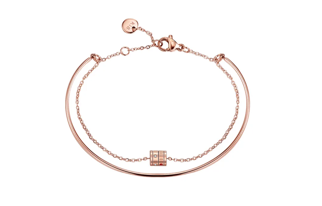 HMZ Titanium Steel Bracelets Women's Rose Gold