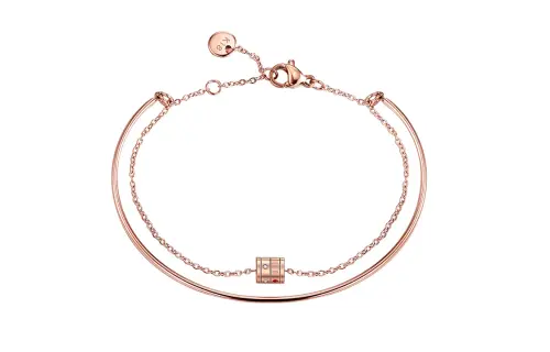 HMZ Titanium Steel Bracelets Women's Rose Gold