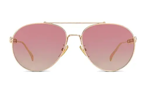 LOUIS VUITTON My Lv Chain Pilot Sunglasses