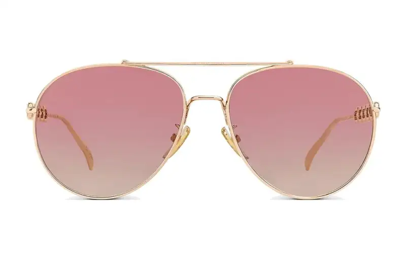 LOUIS VUITTON My Lv Chain Pilot Sunglasses