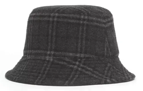 Burberry check-print bucket hat