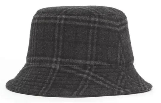Burberry check-print bucket hat