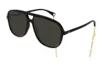 navigator-frame tinted sunglasses