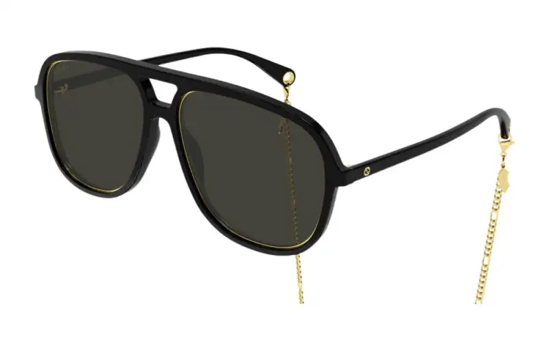 navigator-frame tinted sunglasses