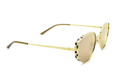 Cartier Sunglasses Unisex Gold