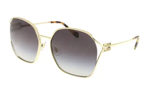 oversized-frame gradient-lense sunglasses