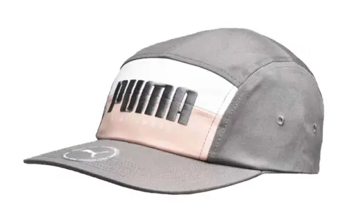 PUMA Baseball Caps Unisex Gray Pink