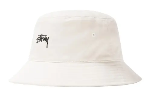Stüssy Logo Embroidered Bucket Hat