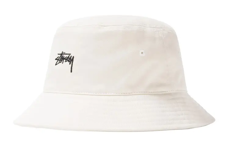 Stüssy Logo Embroidered Bucket Hat