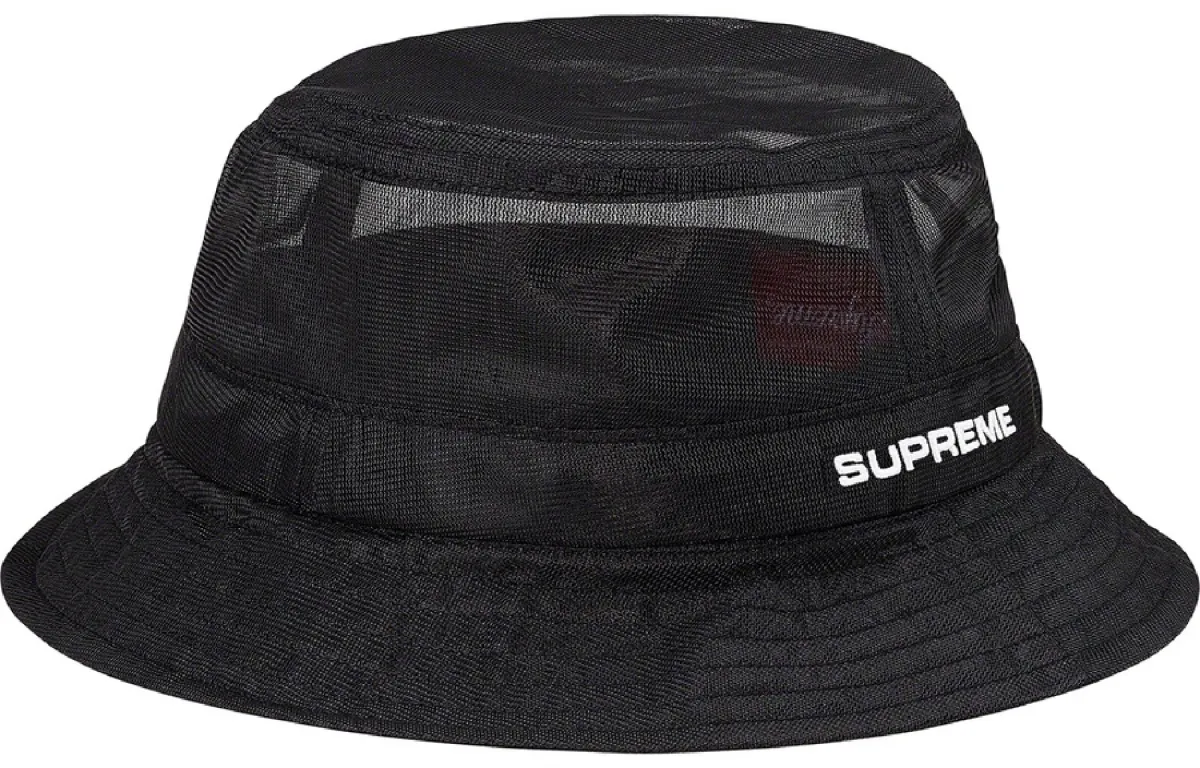Supreme 2020 Spring Summer Polyethylene Bucket Hats Unisex Black/Gray/Orange Red/Leopard Print
