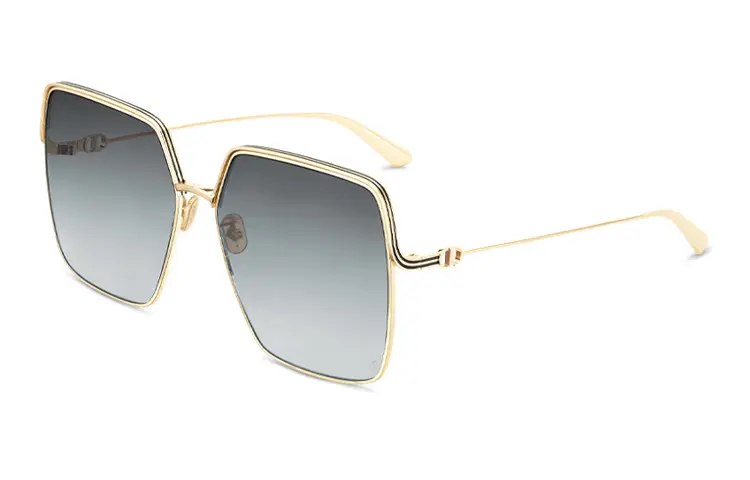 DIOR Sunglasses Unisex Gray
