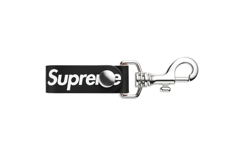 Supreme Leather Key Loop