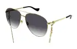 pilot-frame sunglasses